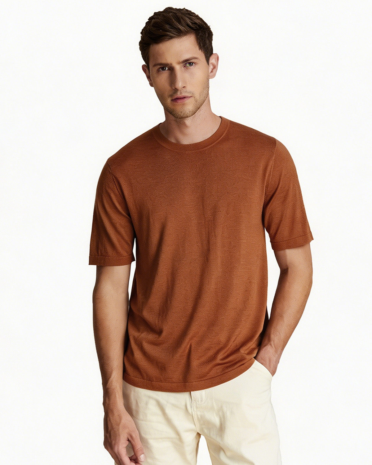Silk Cashmere T Shirt