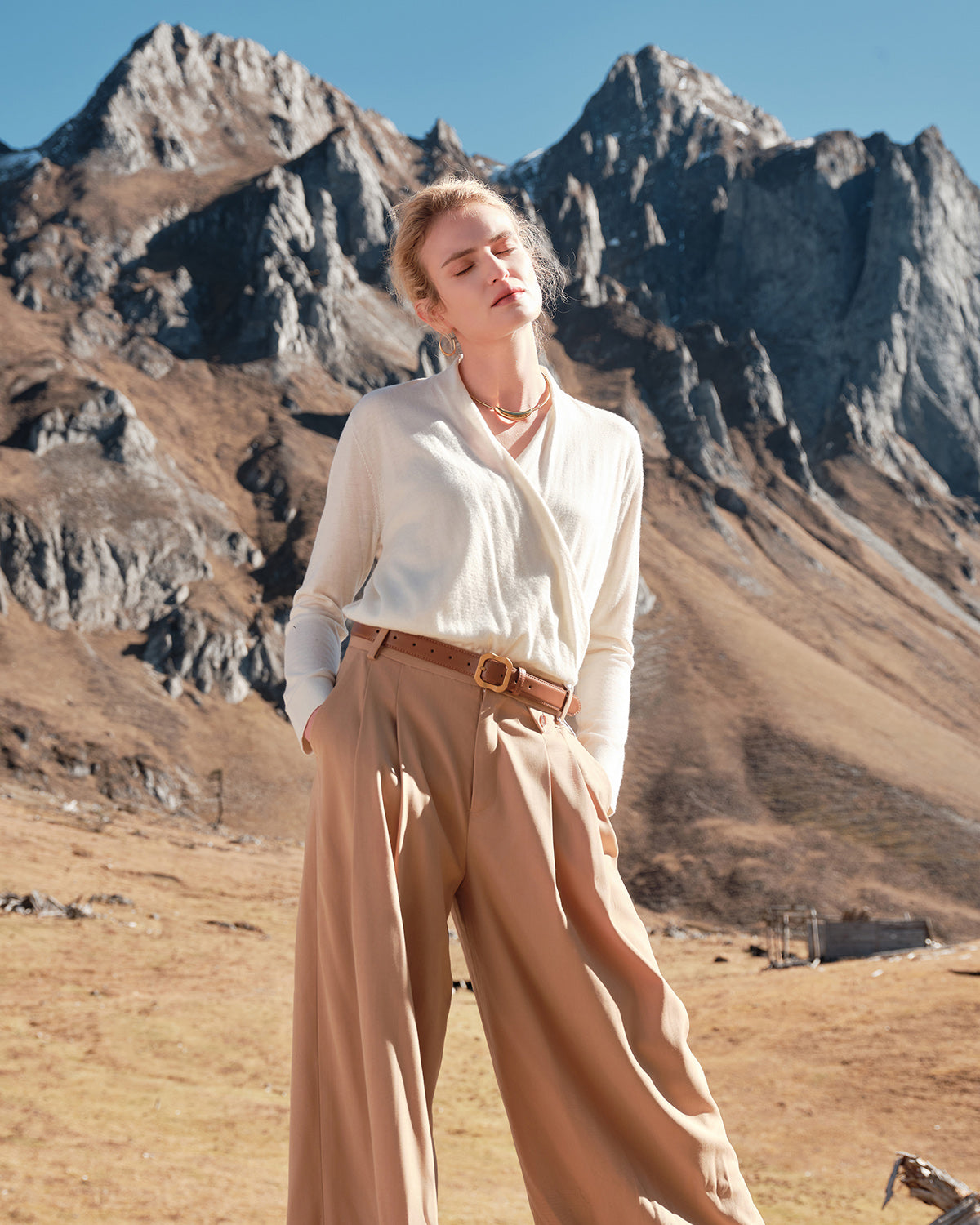 100% Cashmere Shawl – GREENMOUNT