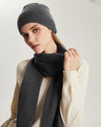 Cashmere Beanie & Scarf Set
