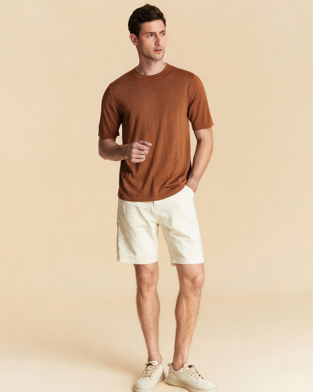 Silk Cashmere T Shirt