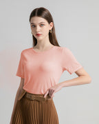 Silk Cashmere T shirt
