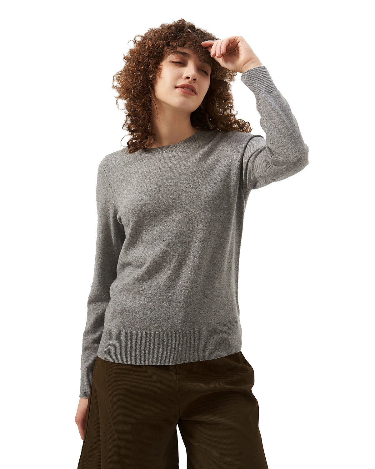 Essential Crewneck Cashmere Sweater