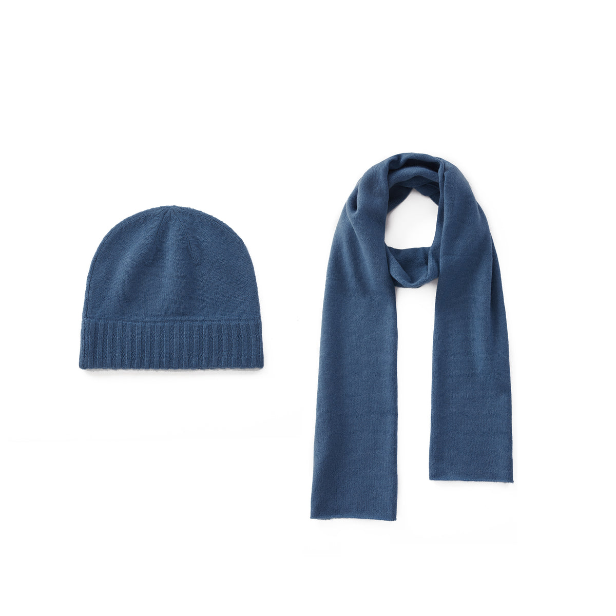 100% Cashmere Beanie & Scarf Set