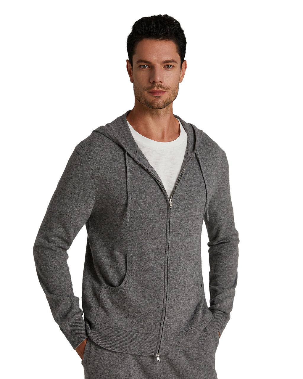 37.5 Cashmere Zip-up Cardigan