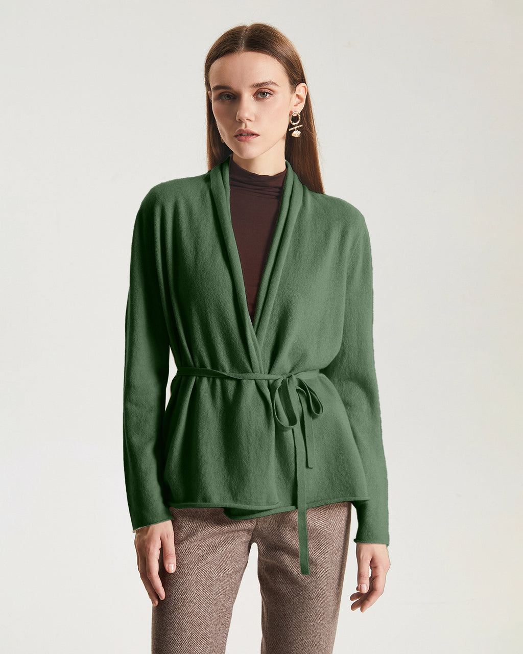 Cashmere Short Cardigan