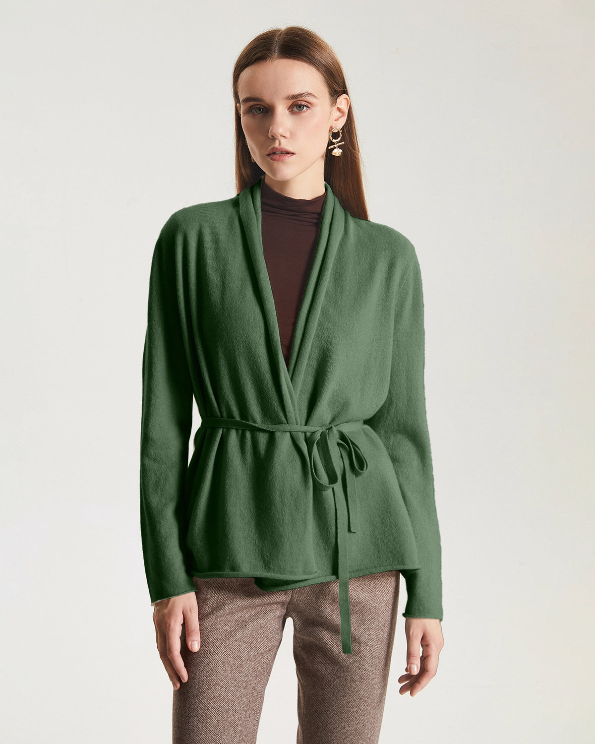 Cashmere Short Cardigan