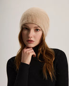 Brushed Cashmere Ski Beanie