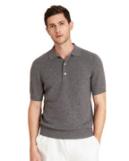 Jacquard Wool Polo Shirt