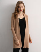 Longline Cashmere Cardigan