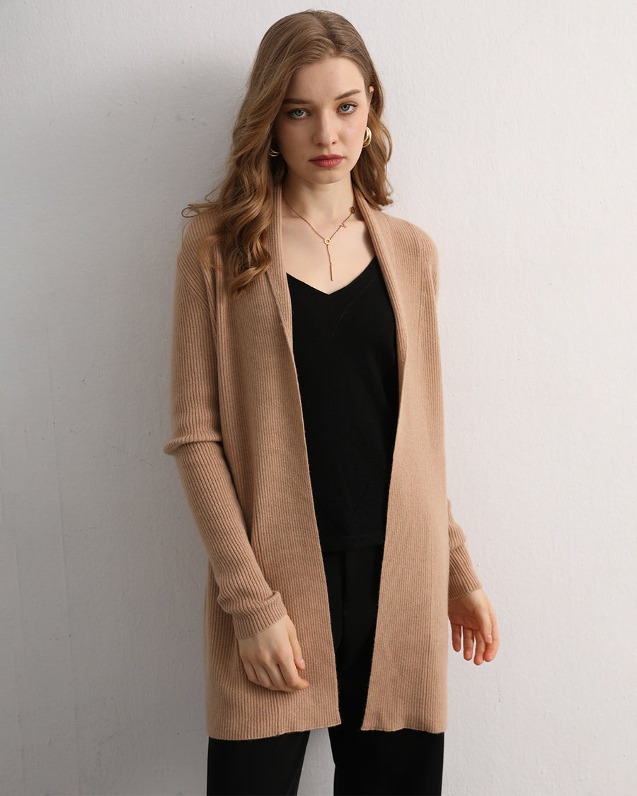 Longline Cashmere Cardigan