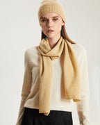 Cashmere Beanie & Scarf Set
