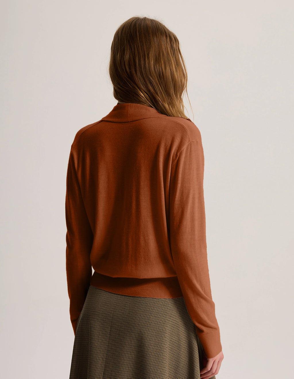 Lightweight Oversize Worsted Cashmere Sweater