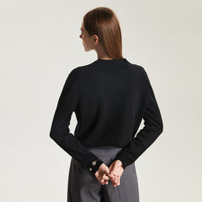 Cashmere Polo Sweater