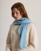 Brushed Cashmere Triangle Scarf