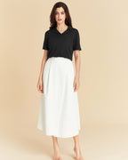 Woo Silk Polo T Shirt
