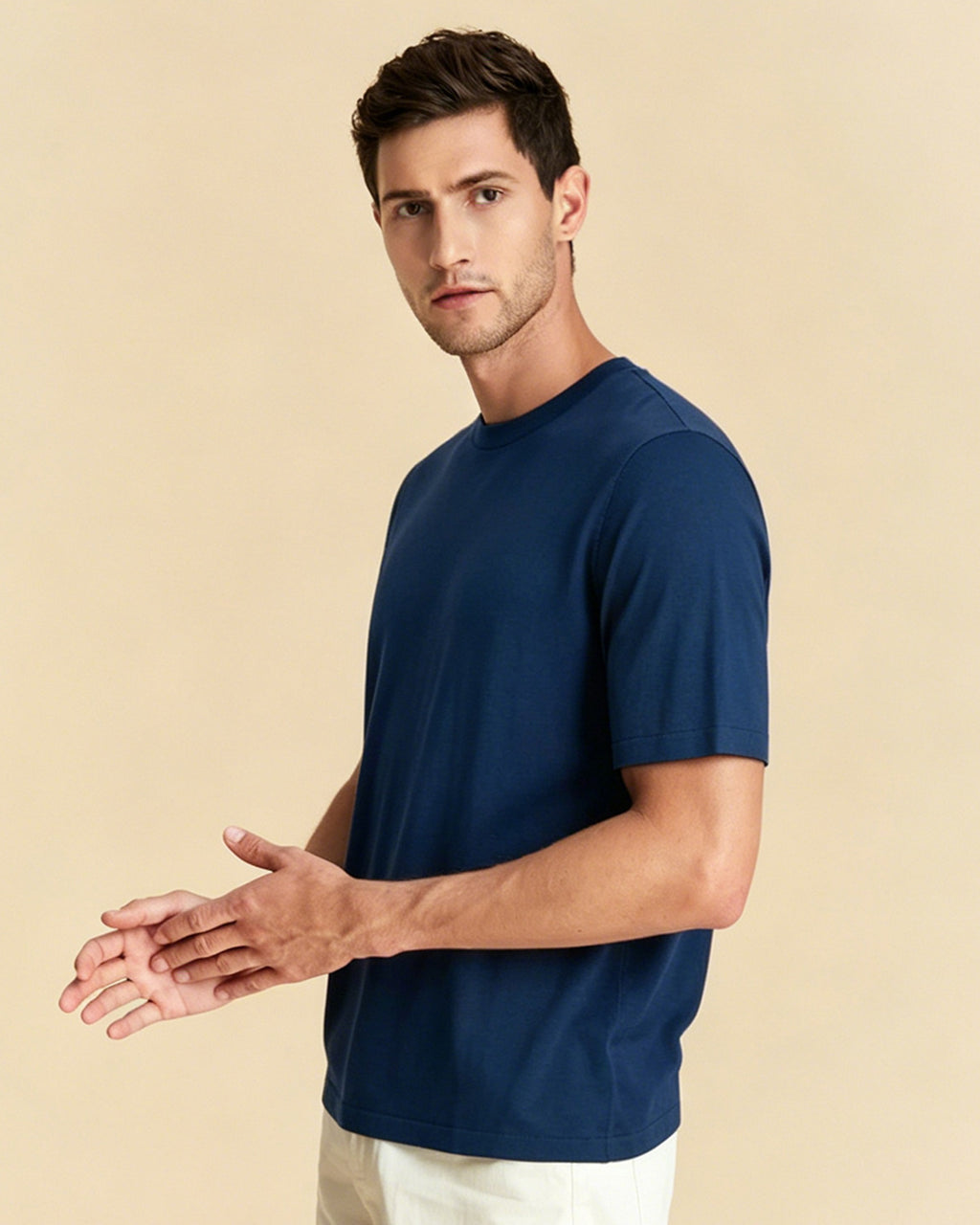 Silk Cashmere T Shirt