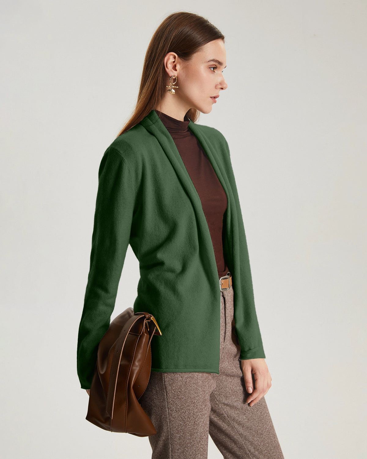 Cashmere Short Cardigan