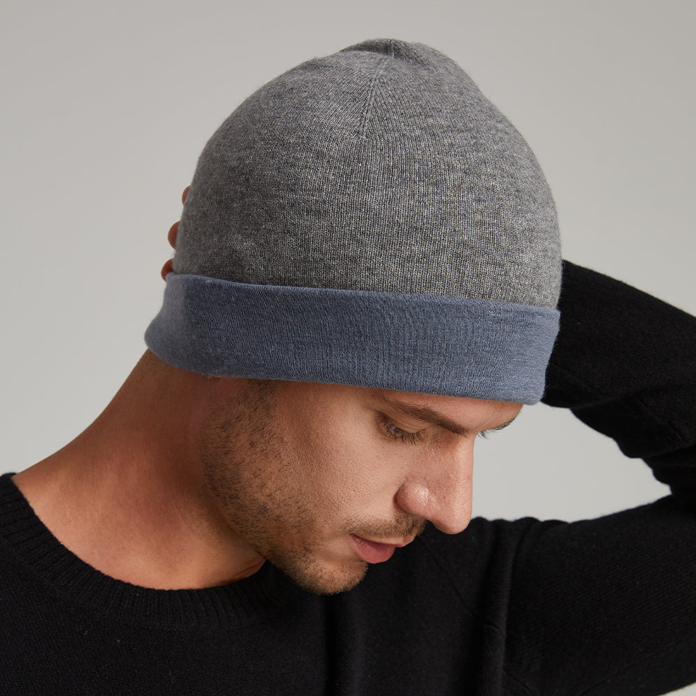 Cashmere Reversible Beanie