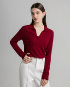 Super Lightweight Worsted Cashmere Polo