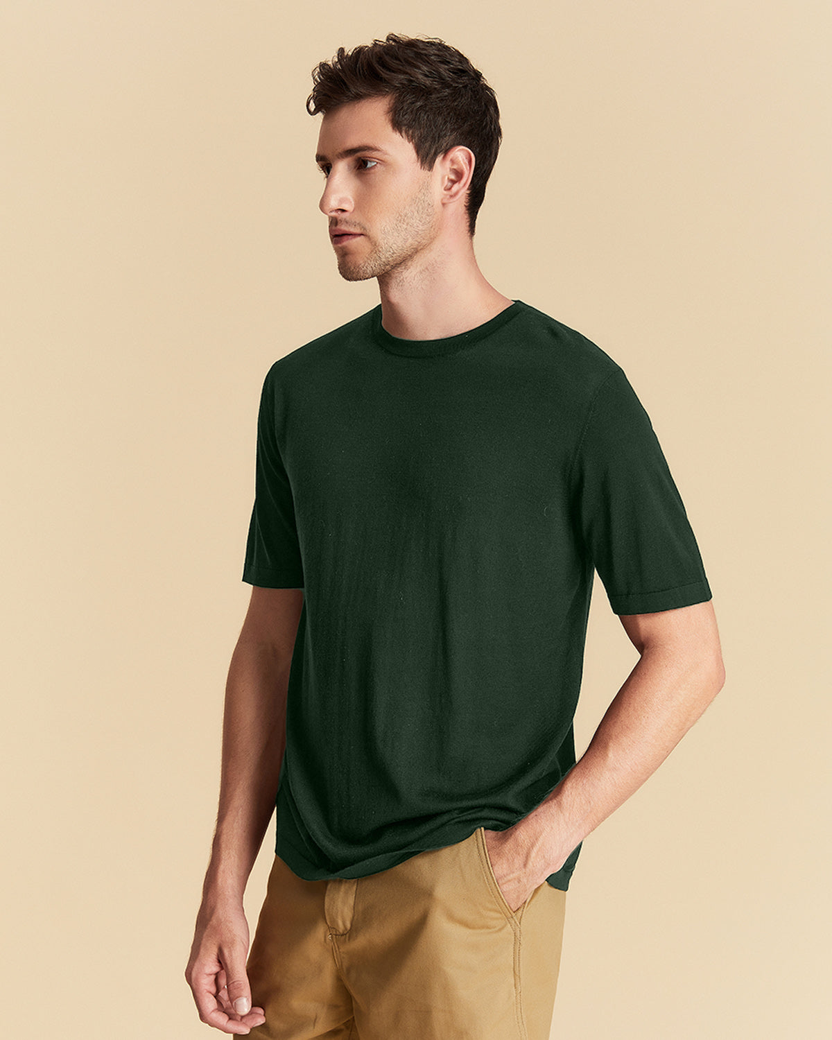 Silk Cashmere T Shirt