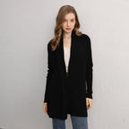 Ribbed Cashmere Cardigan