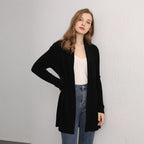 Ribbed Cashmere Cardigan