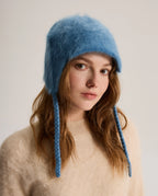 Brushed Cashmere Earflaps Hat