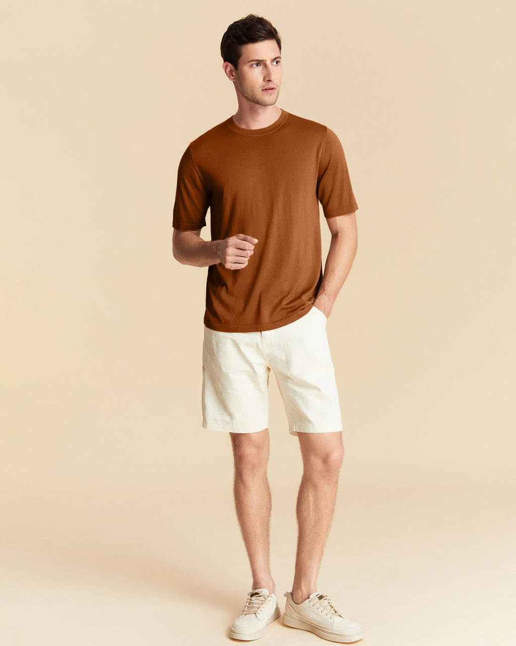 Silk Cashmere T Shirt