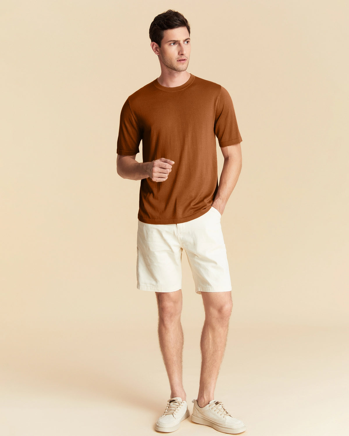 Silk Cashmere T Shirt