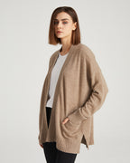 Front Open Cashmere Cardigan