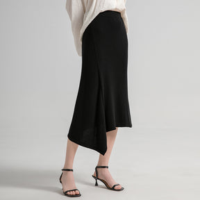 Midi Cashmere Skirt