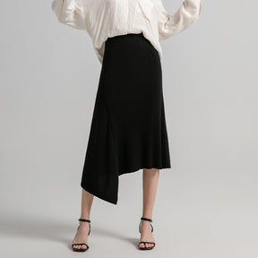 Midi Cashmere Skirt