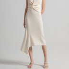Midi Cashmere Skirt