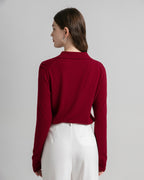 Super Lightweight Worsted Cashmere Polo