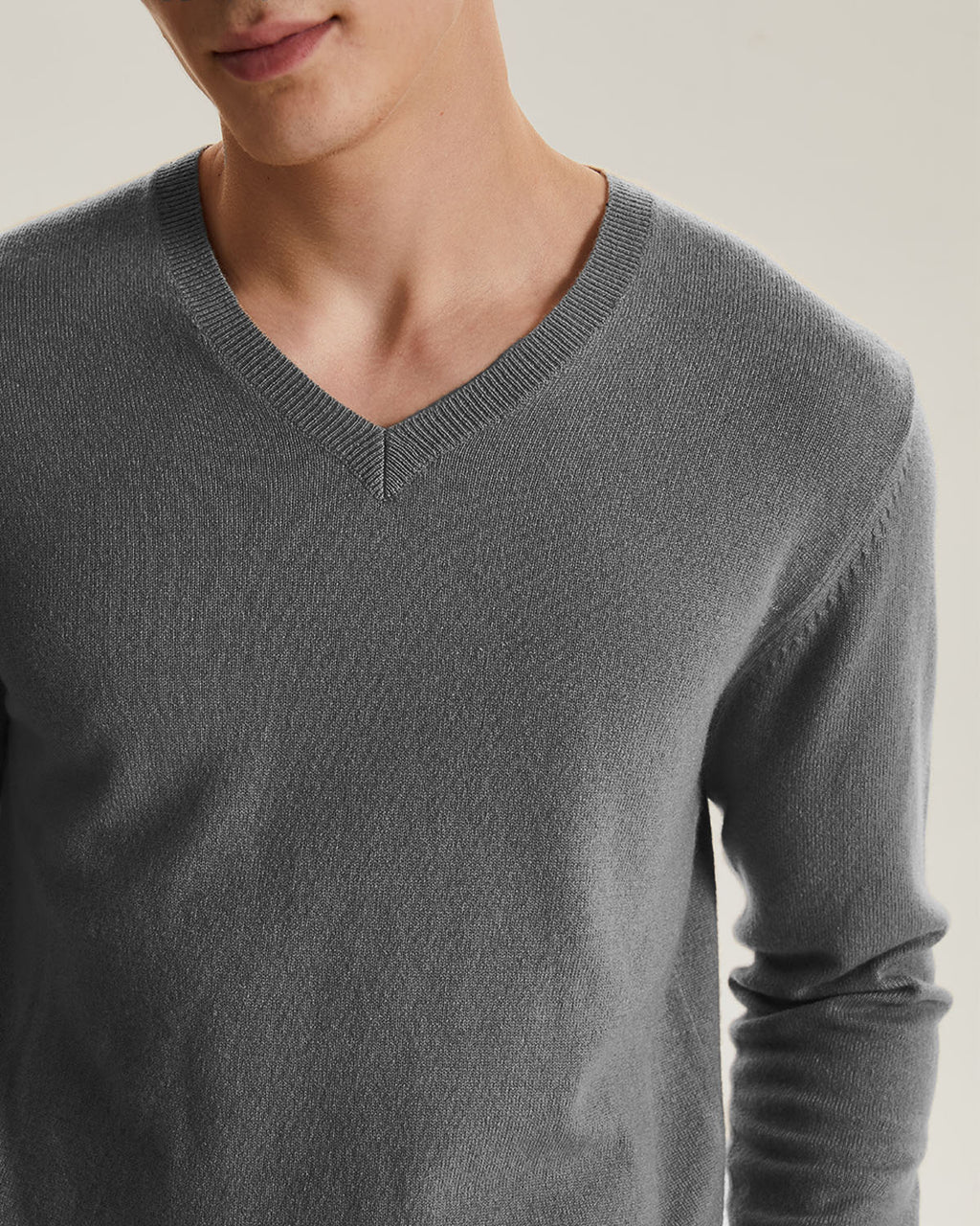 V-Neck Cashmere Sweater