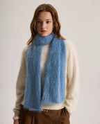 Plant Dyed Brused Scarf