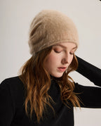 Brushed Cashmere Ski Beanie
