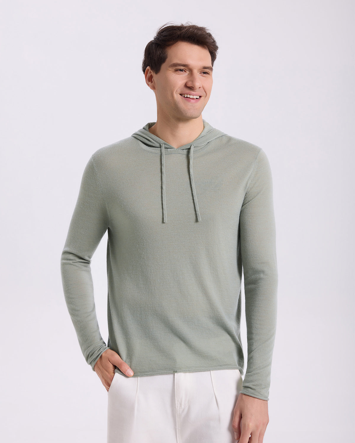 Super fine Cashmere Hoodie