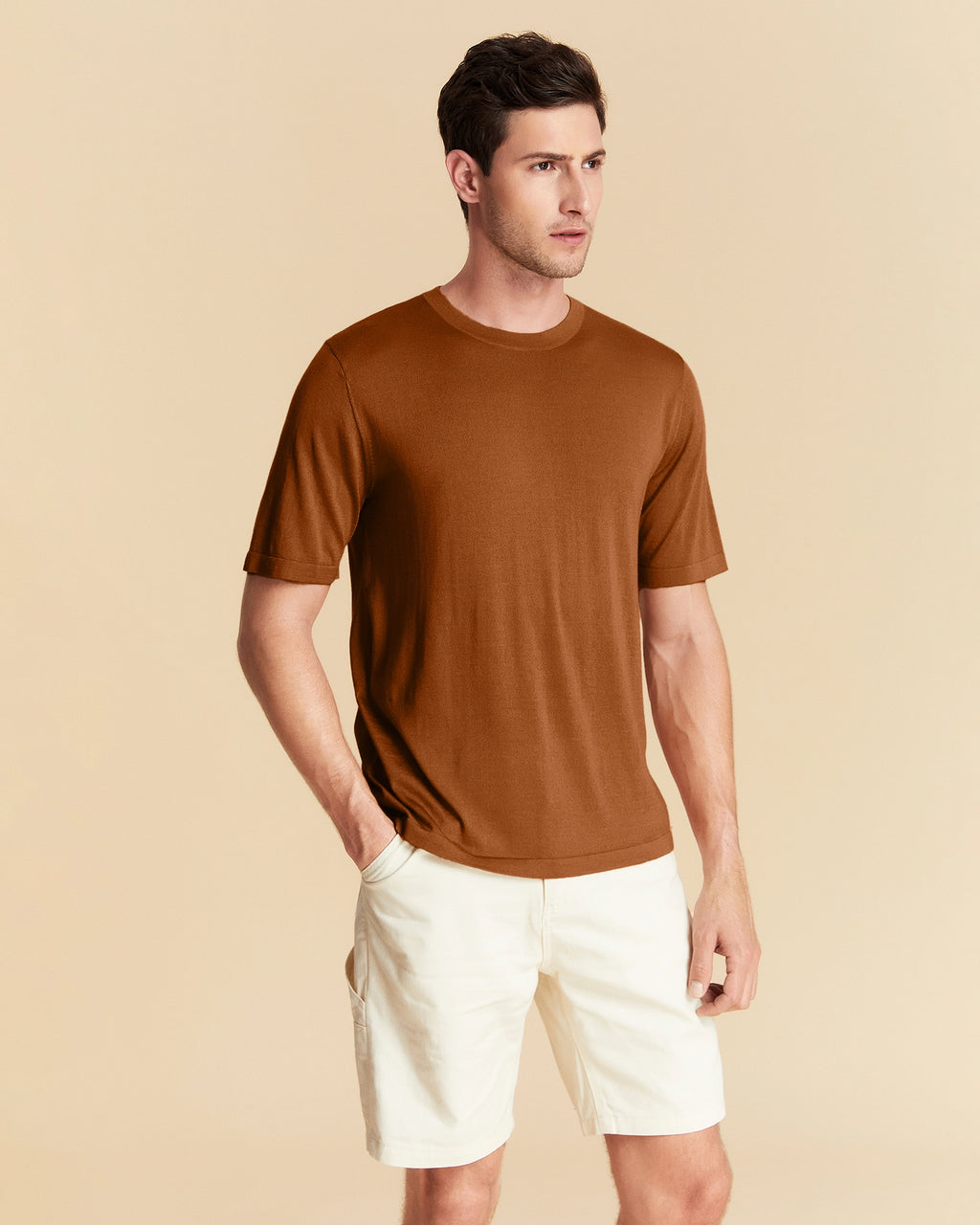 Silk Cashmere T Shirt