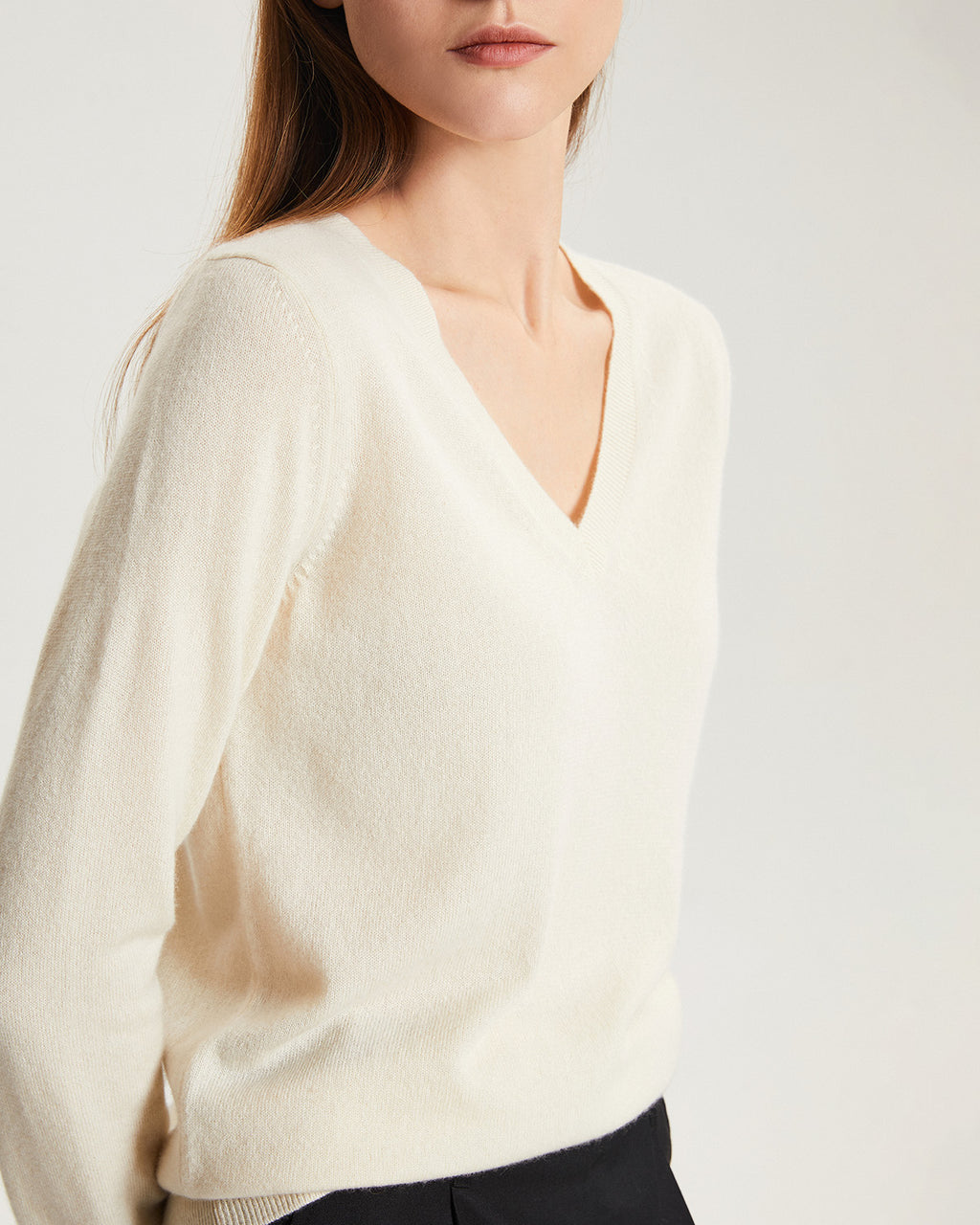 V-Neck Cashmere Sweater