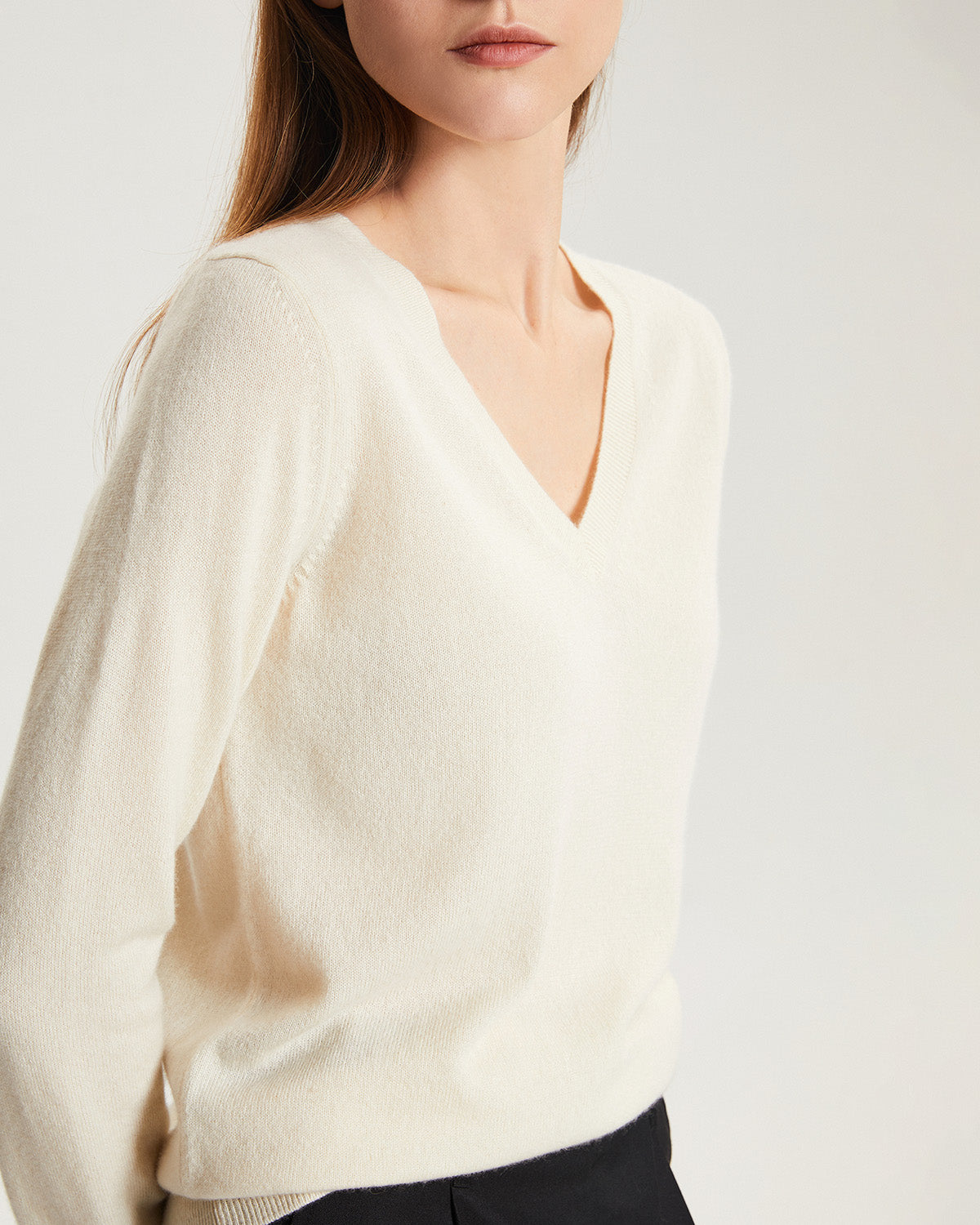 V-Neck Cashmere Sweater