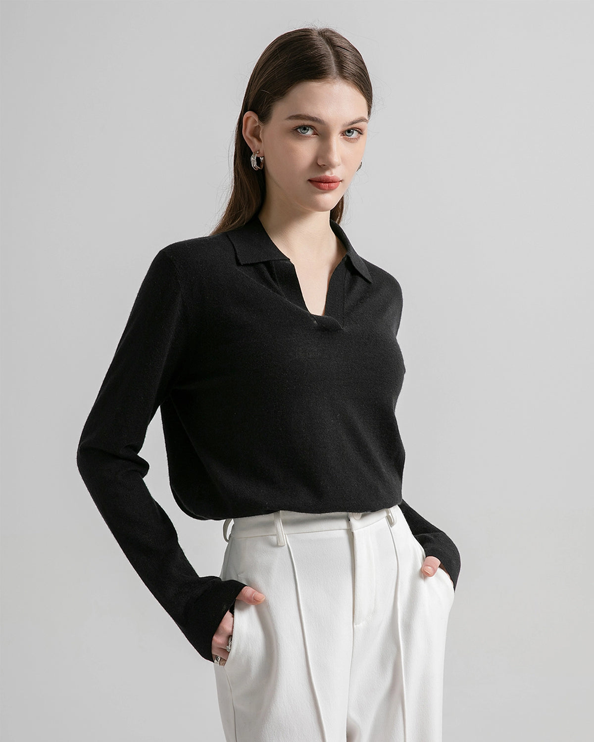 Ultra Light Cashmere Polo