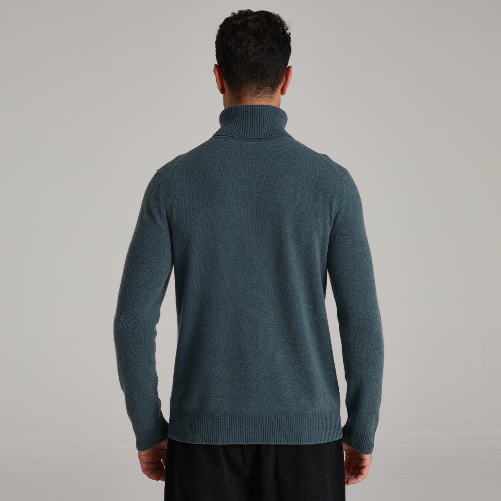 Men's High-neck Cashmere Sweater