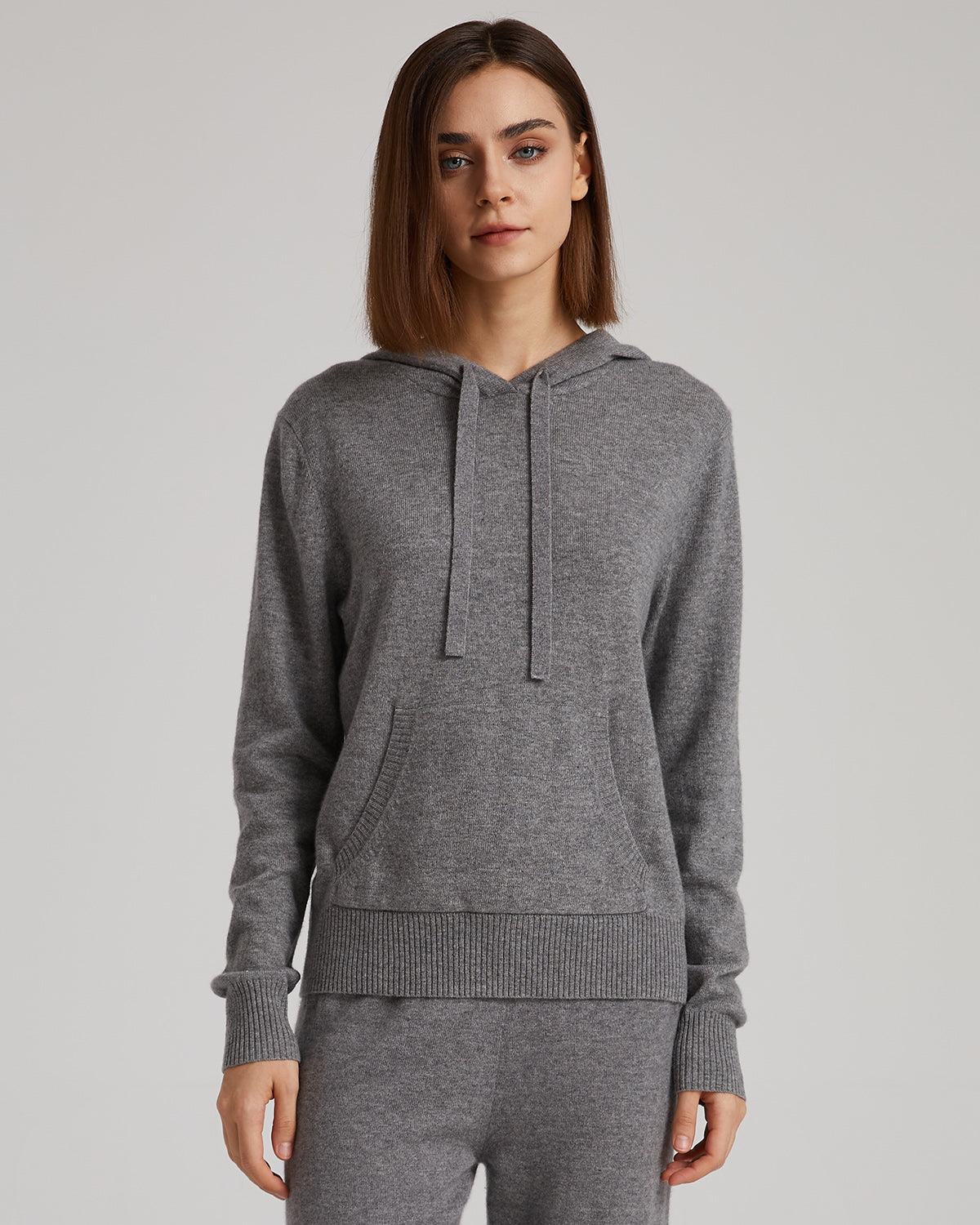 Cashmere Pullover Hoodie