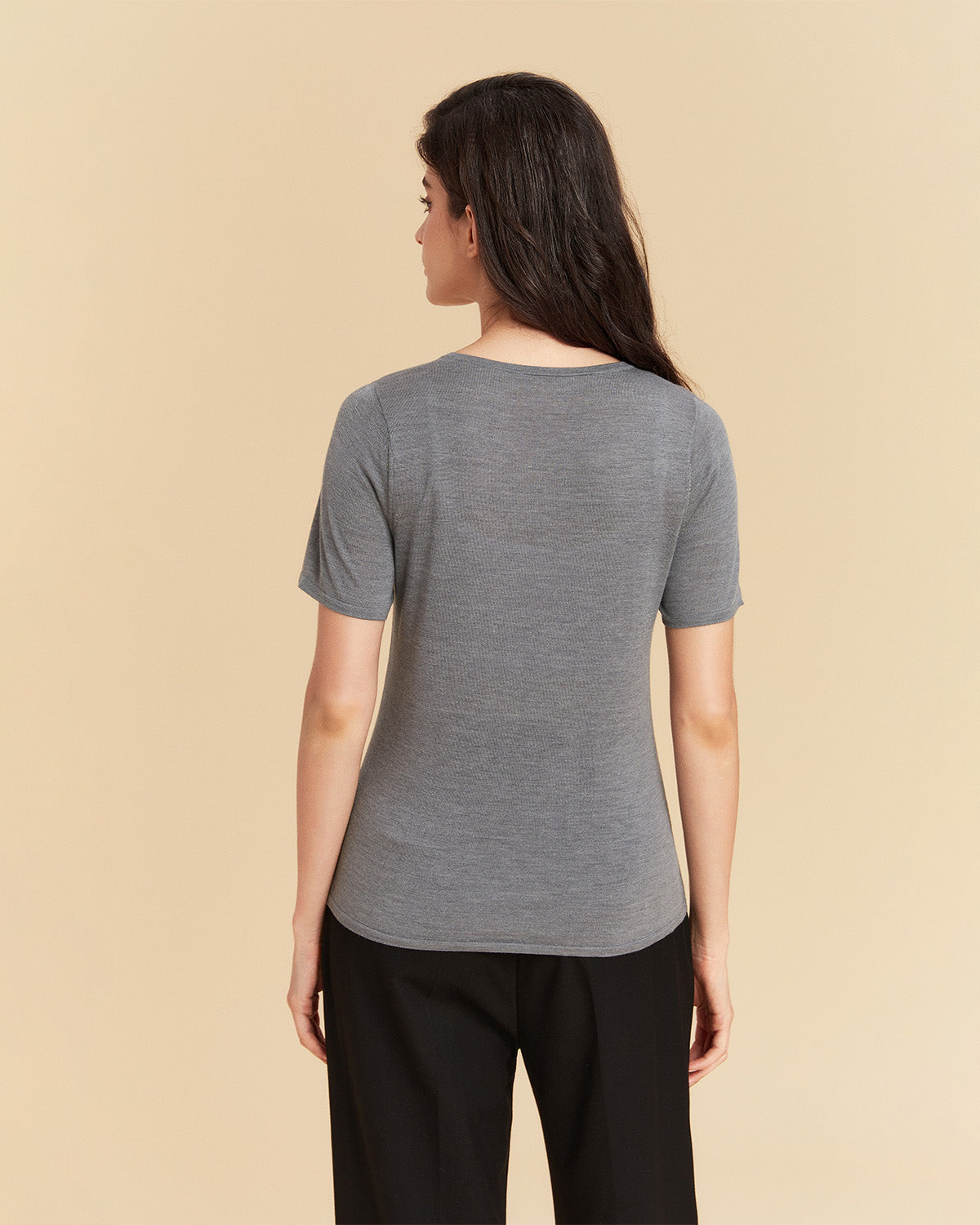 Silk Cashmere T shirt