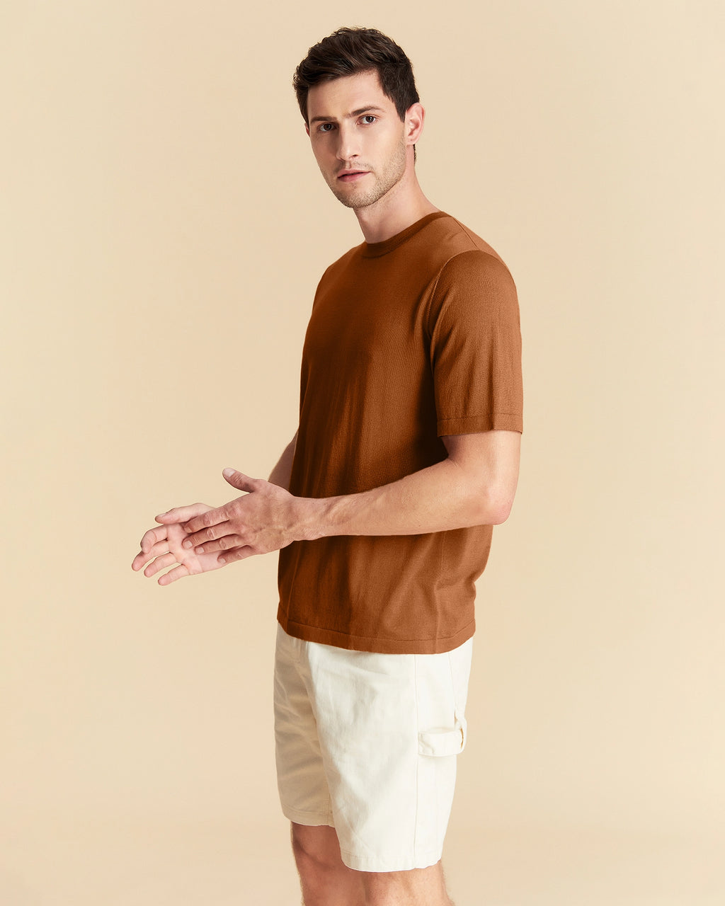 Silk Cashmere T Shirt