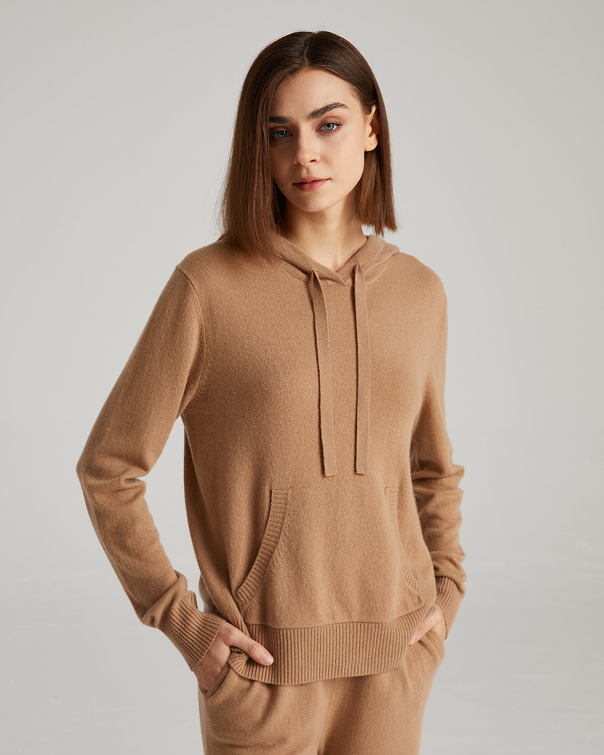 Cashmere Pullover Hoodie
