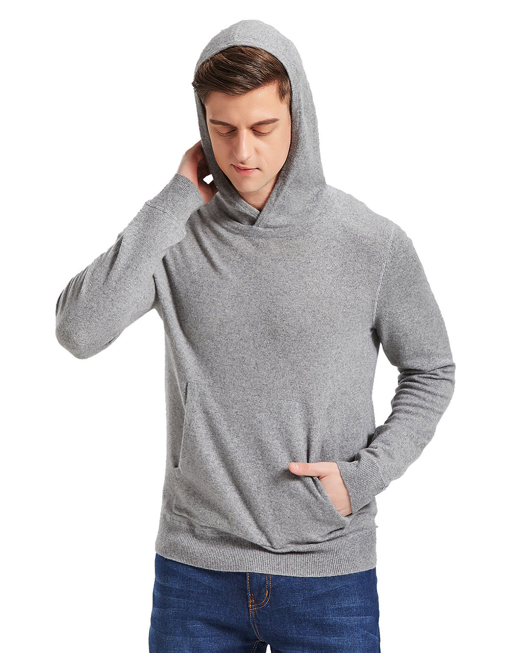 Cashmere Hoodie with Pocket
