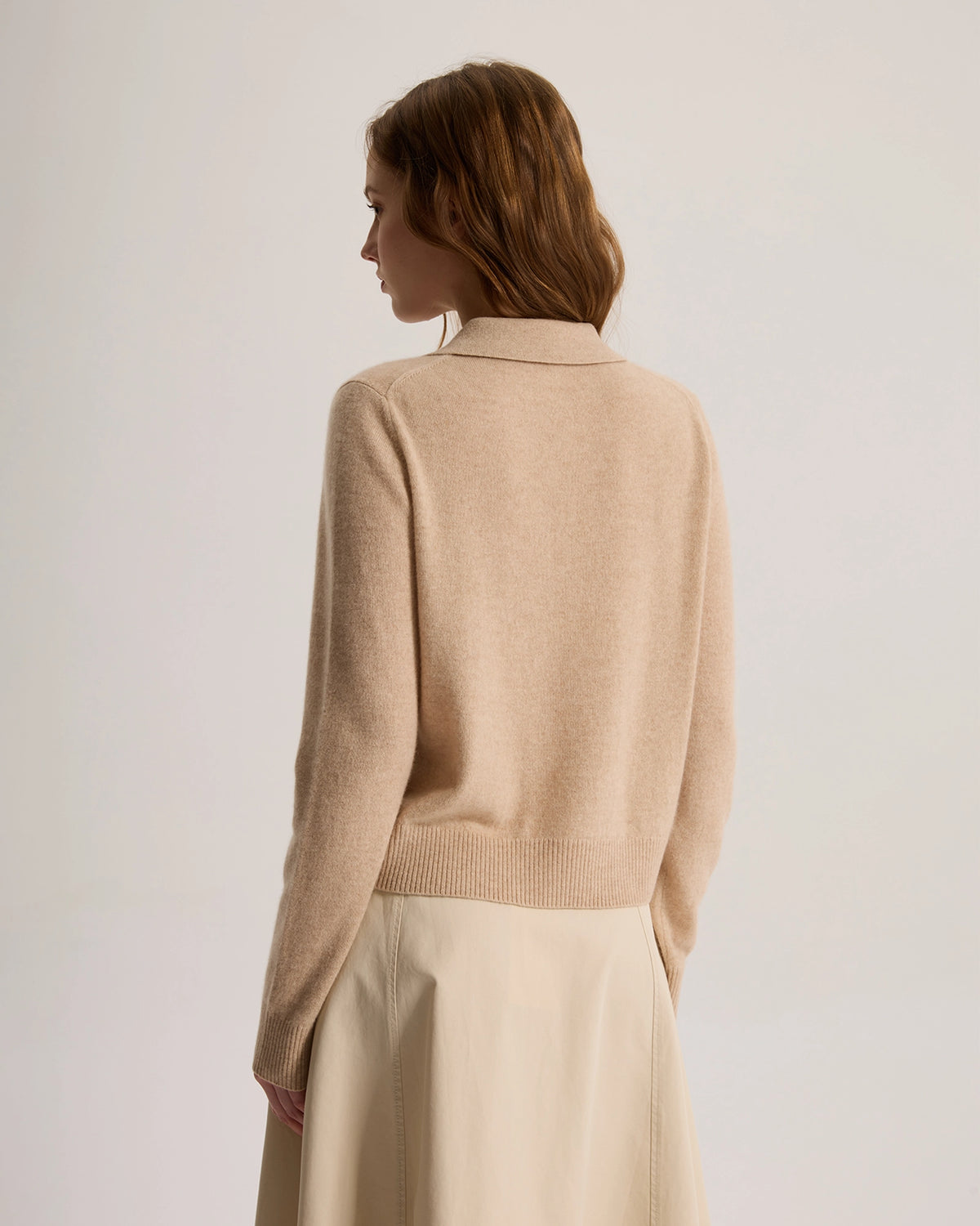 cashmere button down cardigan