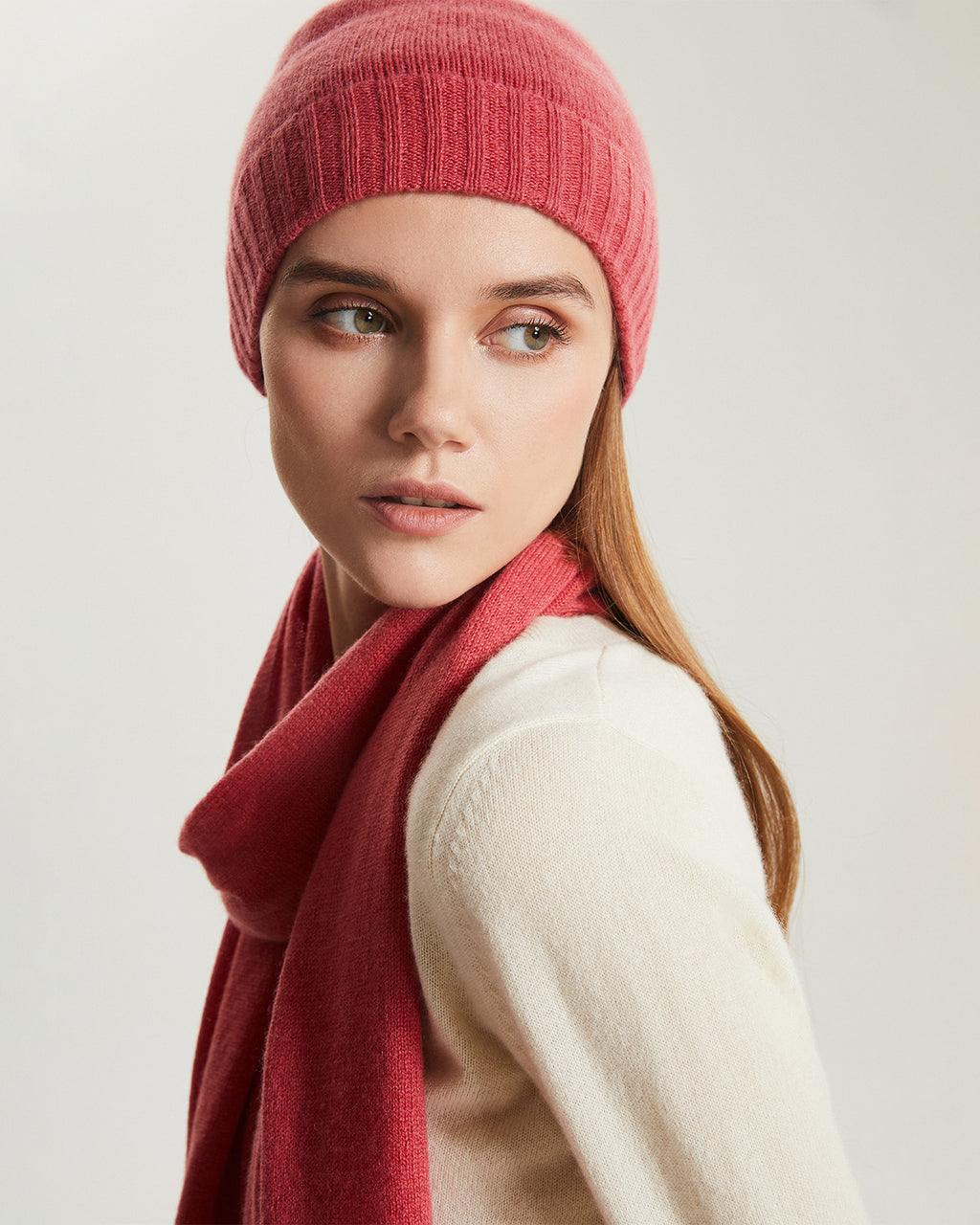 Cashmere Beanie & Scarf Set